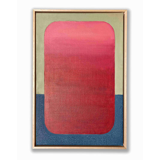Crimson Red Ombre - Unframed Giclee print