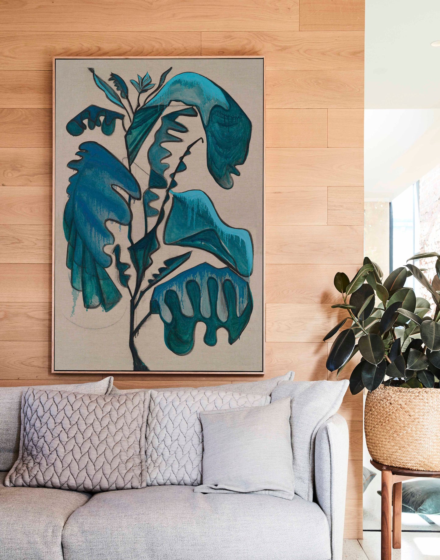 House Plant - Framed Giclee Print