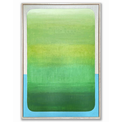 Green Ombre - Framed Giclee Print